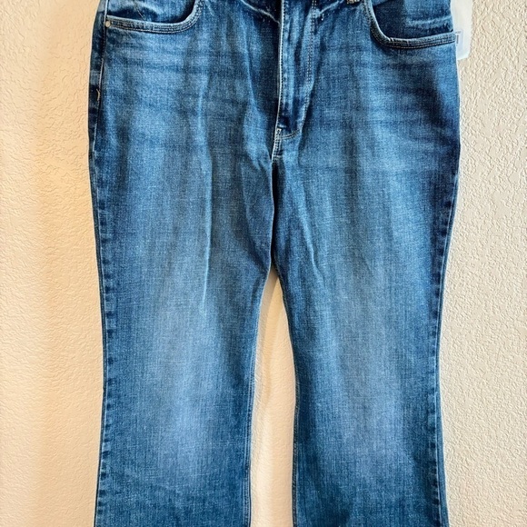 NWT Wrangler Jeans 6 (28 x 32) HiRise Fierce Flare Cotton Mineral Wash New - Picture 4 of 16